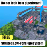 It's a Pipe Dream. Stylized Lowpoly Pipe Pack.