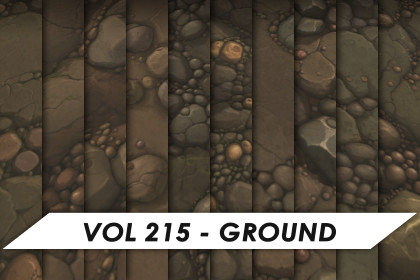 Stylized Textures - Vol 215 - Ground