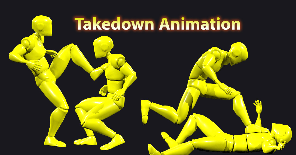 Takedown Animation | 3D Animations | Unity Asset Store