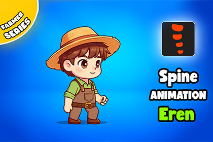 Eren - 2D Animated Character(Spine)