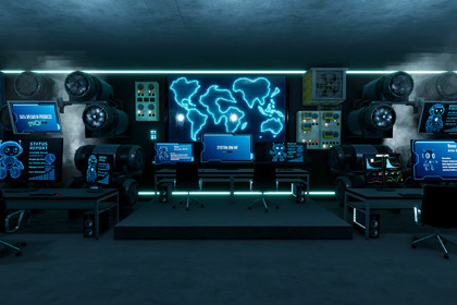 SciFi Control Room (URP)