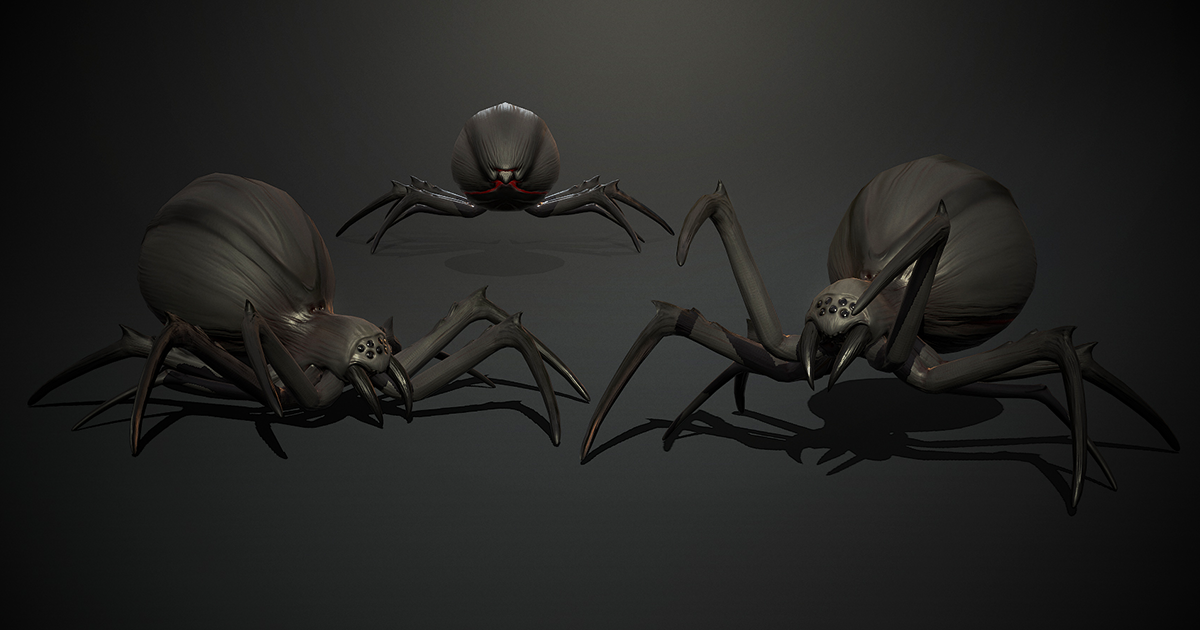 Unity Insects Spider insect2 | Characters | Unity Asset Store
