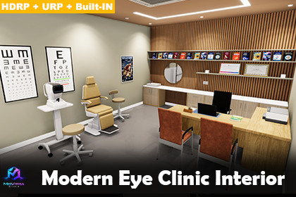 Modern Eye Clinic Interior Environment