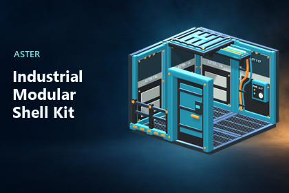 Aster Industrial Modular Shell Kit