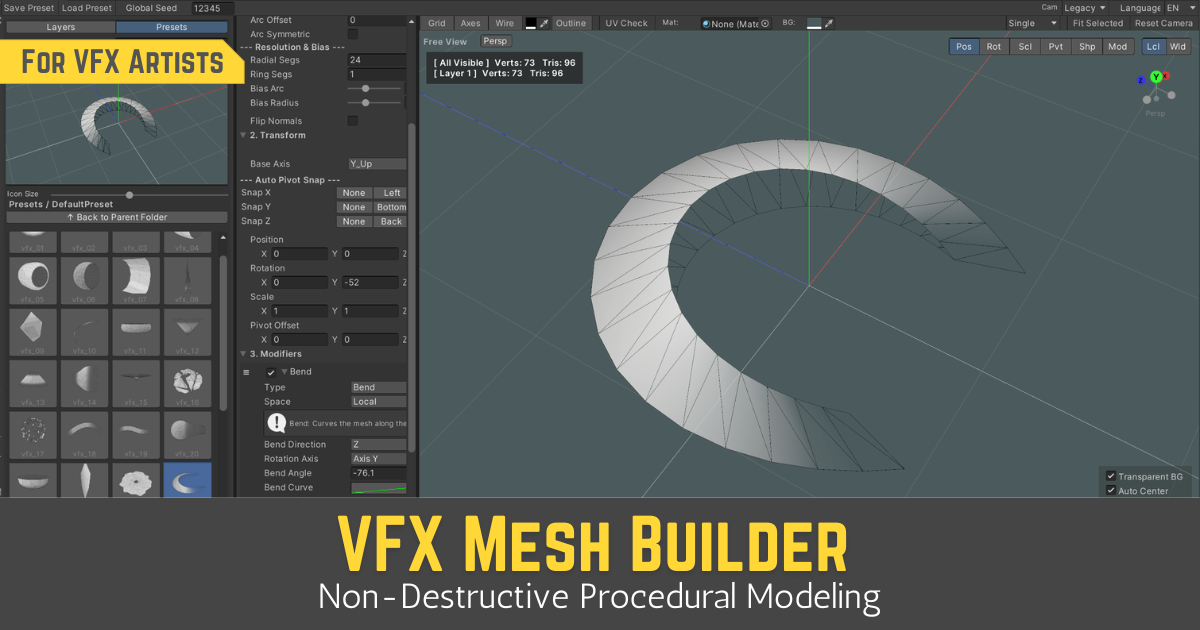 Vfx Mesh Builder