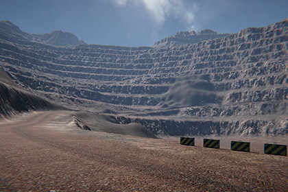 Open Pit Mine Environment