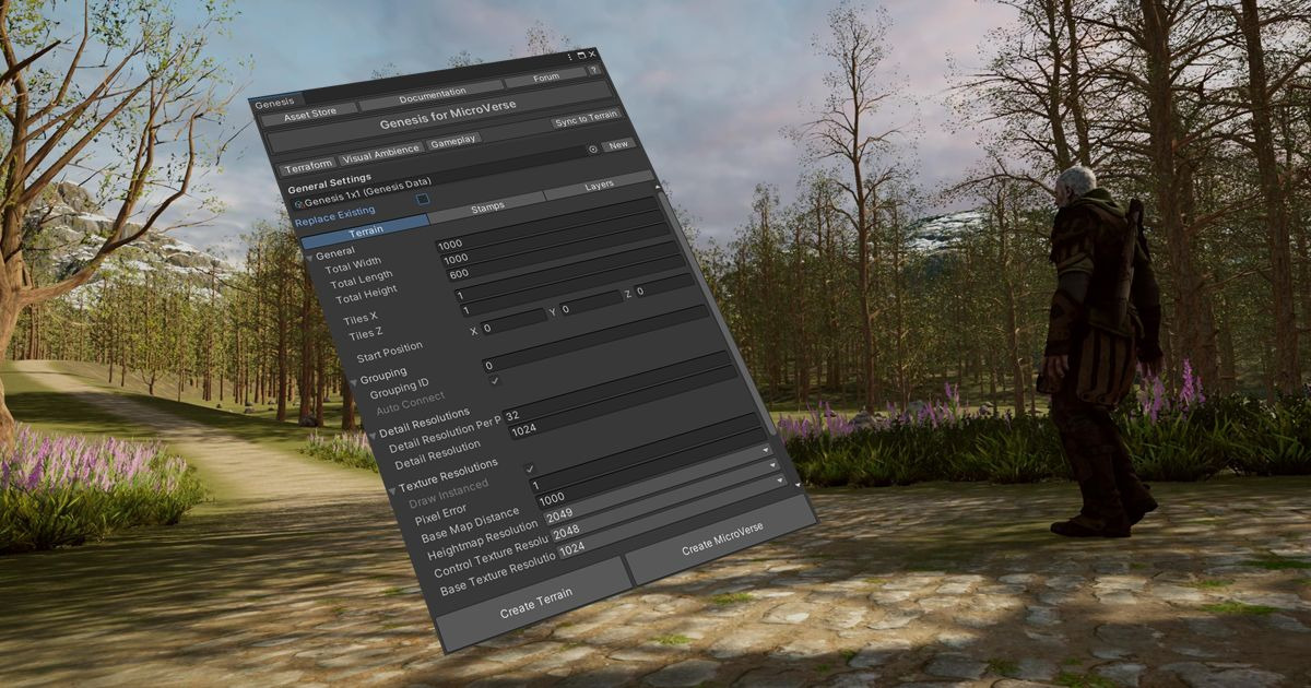 Microverse Unity Genesis for MicroVerse | Terrain | Unity Asset Store