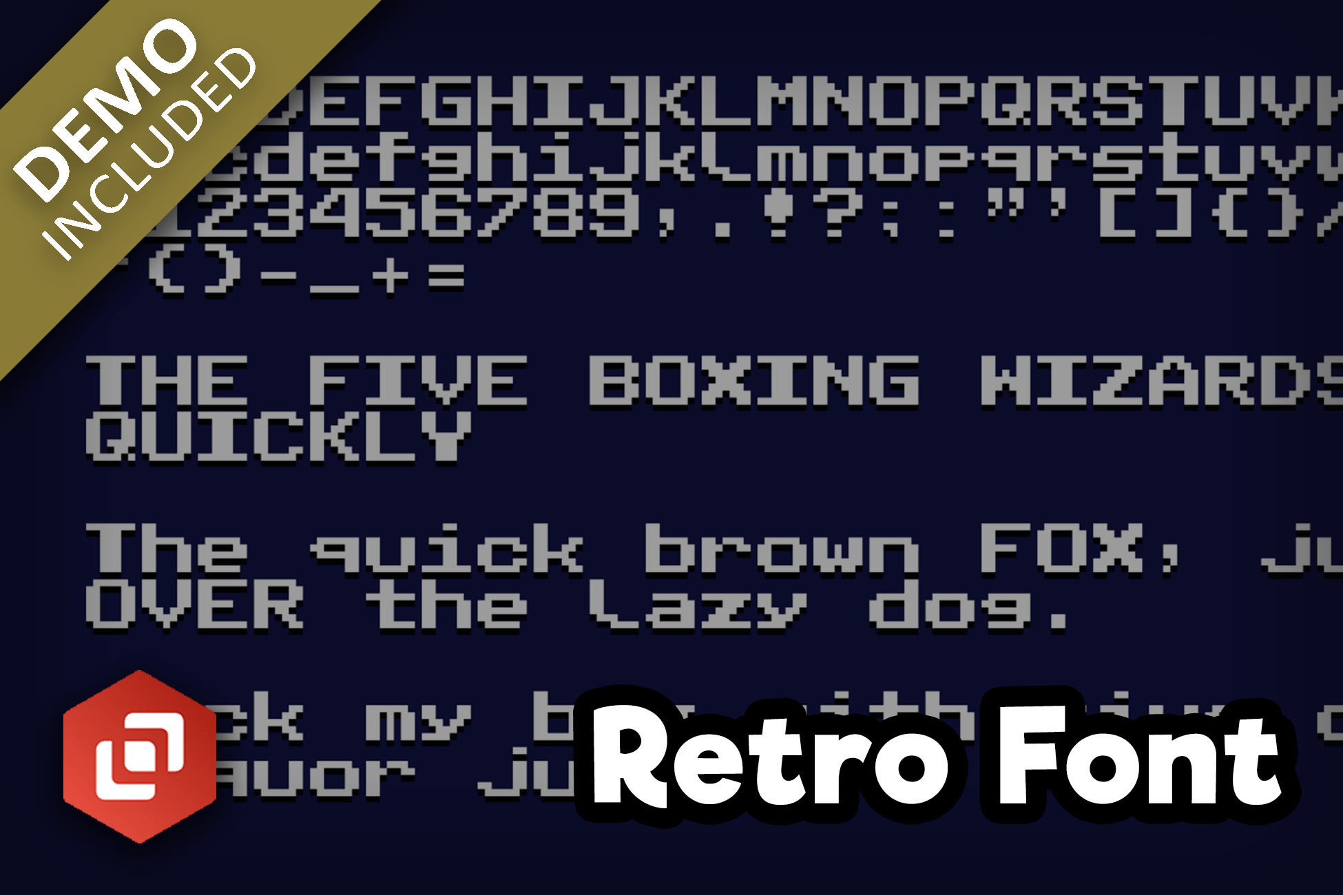 Retro Font 2D Fonts Unity Asset Store Retro Font 2D Fonts Unity Asset Store