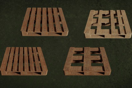 Pallets Wood Series Fiber Relics Content Group0 N2-5