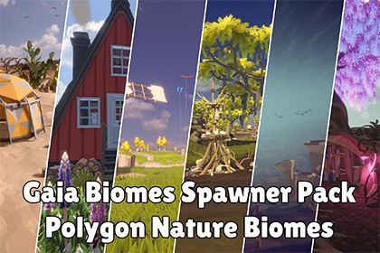 Gaia Biomes Spawner Pack - Polygon Nature Biomes