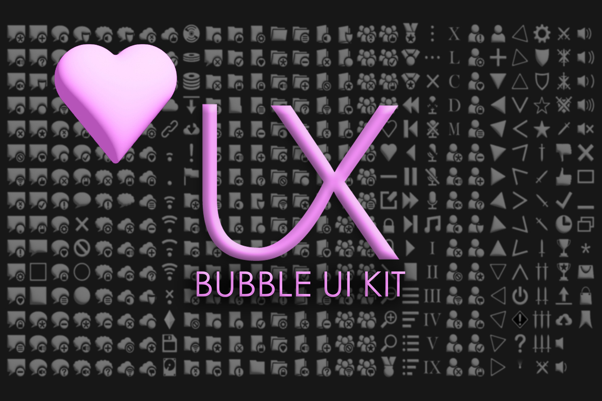 UX Bubble UI Kit | 2D GUI | Unity Asset Store