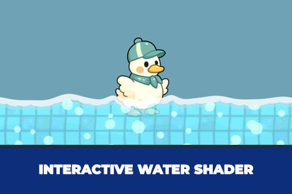 Interactive Water Shader for platformer