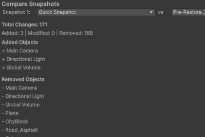 Scene Git - Version Control