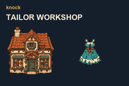 Tailor Workshop - Pixel Shop Kit