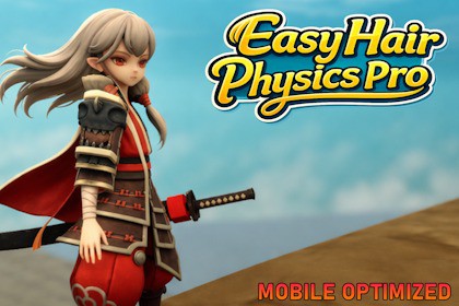 Easy Hair Physics Pro - Mobile Optimized Hair Physics Simulation