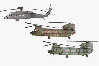 Korean Army Helicopter Collection (268)