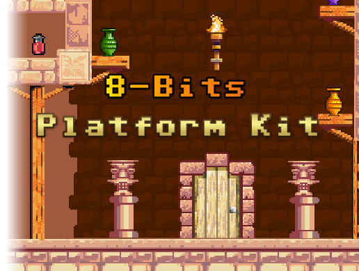 8-Bits Platform Kit 1 | 2D Environments | Unity Asset Store