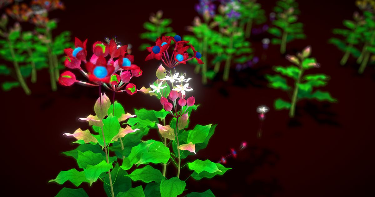 Flower Clerodendrum Trichotomum | 3D Flowers | Unity Asset Store