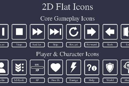Icons Pack - Flat Style
