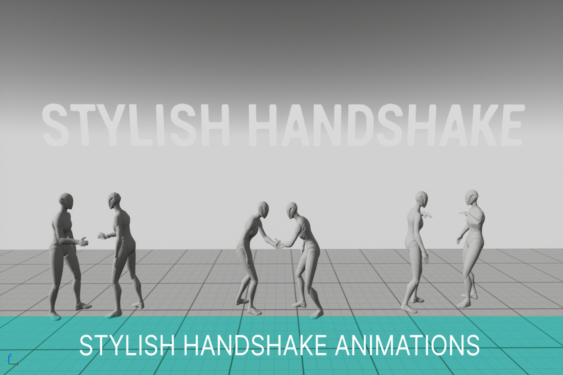 Unity Handhsake Stylish Handshake Animations | 3D Animations | Unity Asset Store