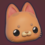 Stylized Cat Character