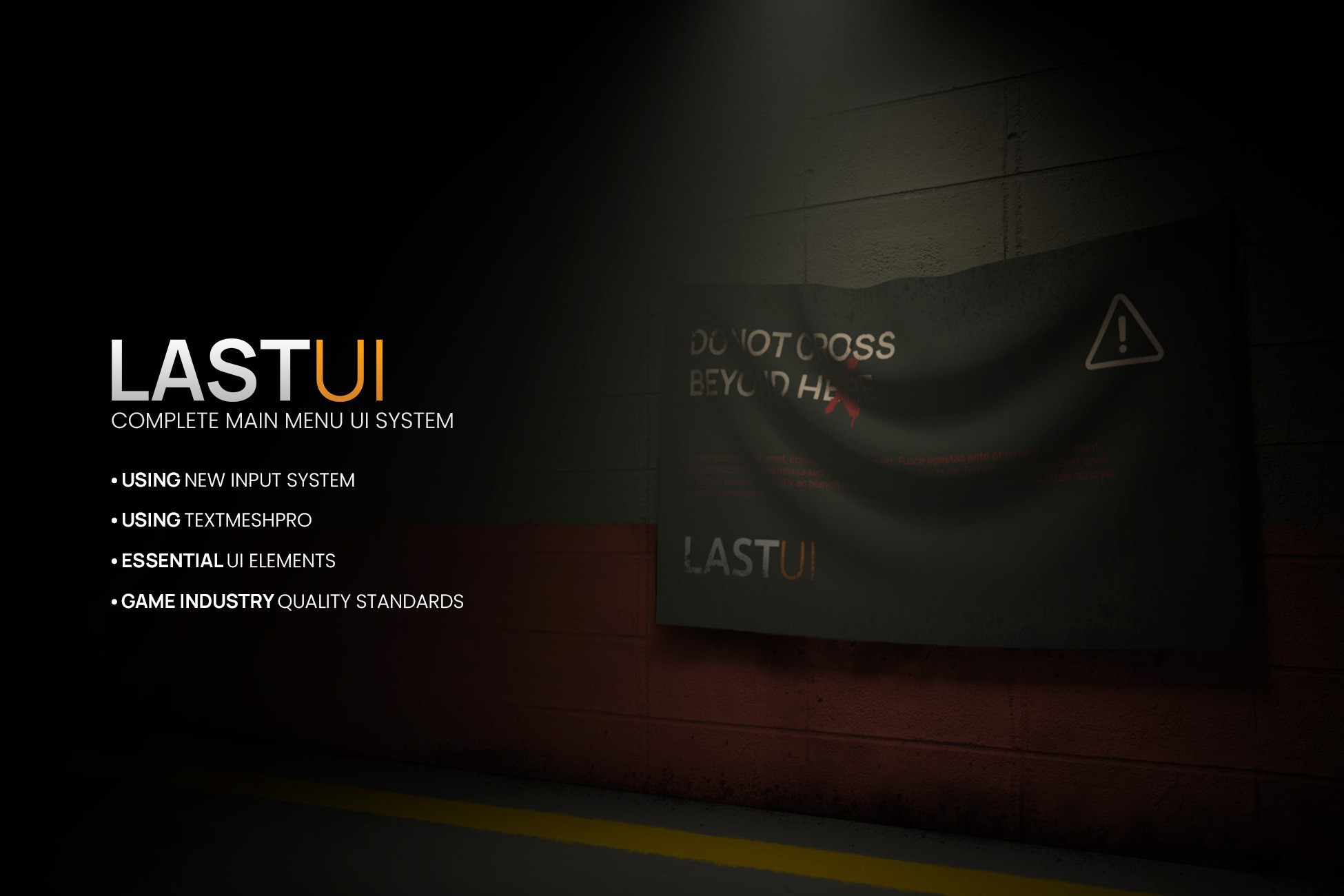 Last UI - Complete Menu UI | 2D GUI | Unity Asset Store
