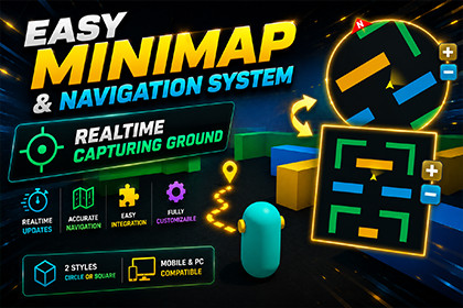 Easy MiniMap & Navigation System (Capture & UI)