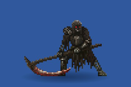 Rustbound Reaper (2D Pixel Art)