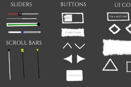 Dark UI Kit