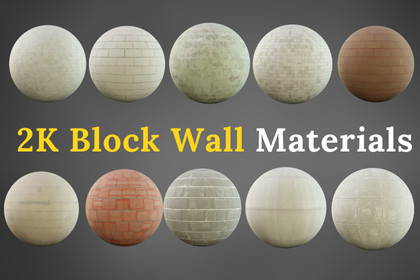 Block Wall Materials