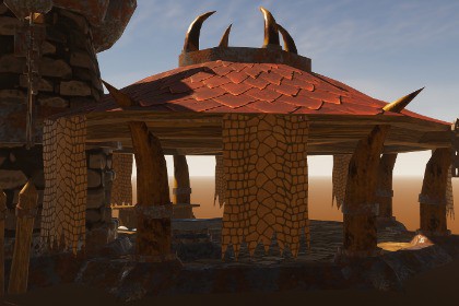 Stylized Orc Blacksmith Forge