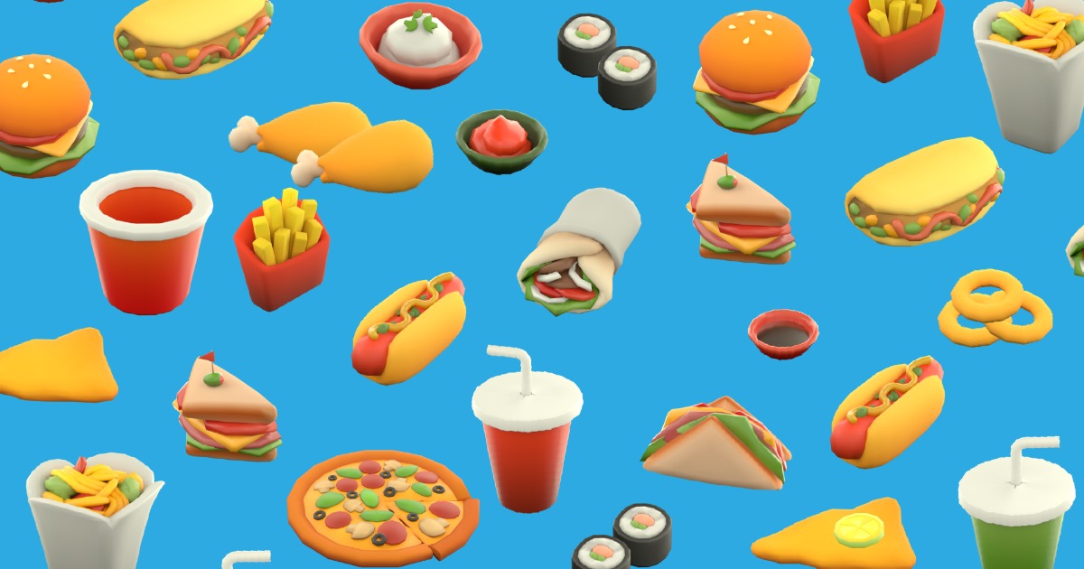 FoodPack | 3D Food | Unity Asset Store