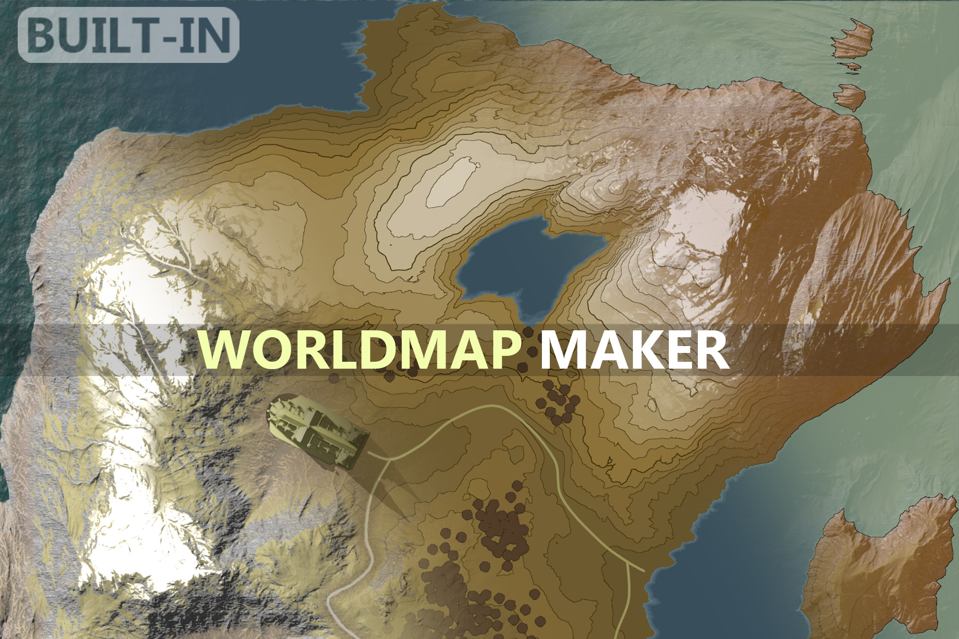 WorldMap Maker-Builtin | Utilities Tools | Unity Asset Store