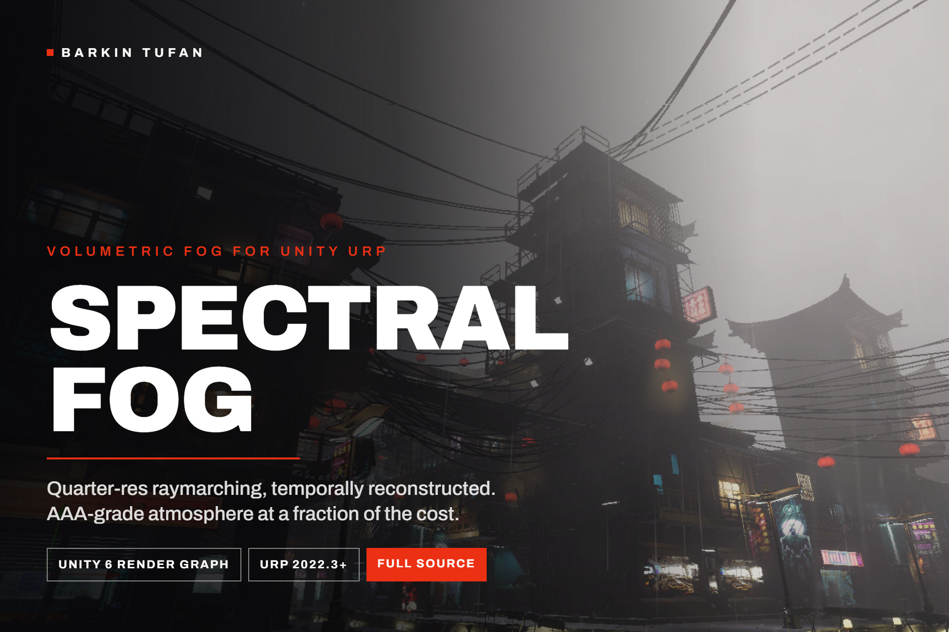 BT- Spectral Fog: Next Gen Volumetric Fog for URP