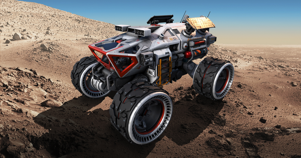 Exoplanet Rover | 3D Vehicles | Unity Asset Store