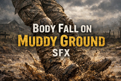 Body Fall on Muddy Ground SFX