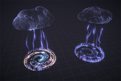 Stylized Thundercloud VFX