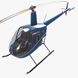 Helicopter Blue Basic Animation
