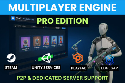 Multiplayer Engine – Pro Edition (P2P & Dedicated Server)