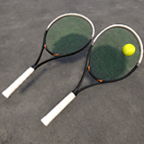 Tennis Racket & Balls
