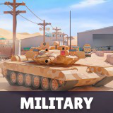 Military - Low Poly 3D Models Pack