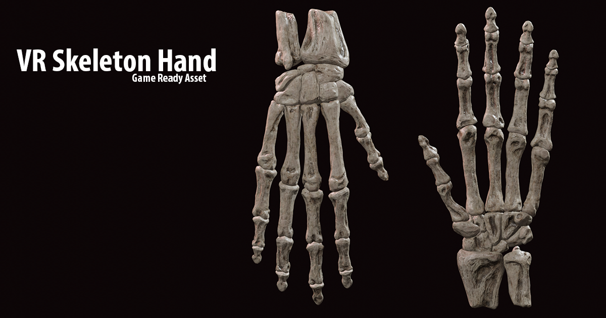 VR Skeleton Hand (Left & Right) | 3D Creatures | Unity Asset Store
