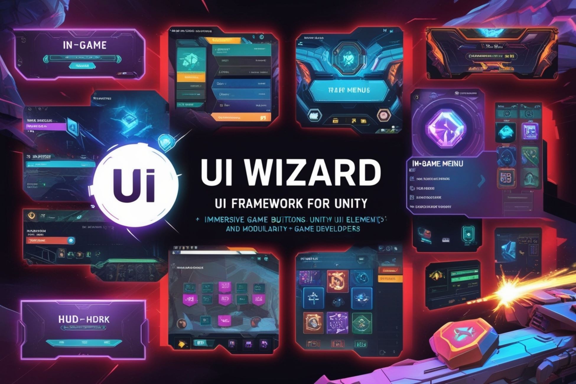 UI Wizard | GUI Tools | Unity Asset Store