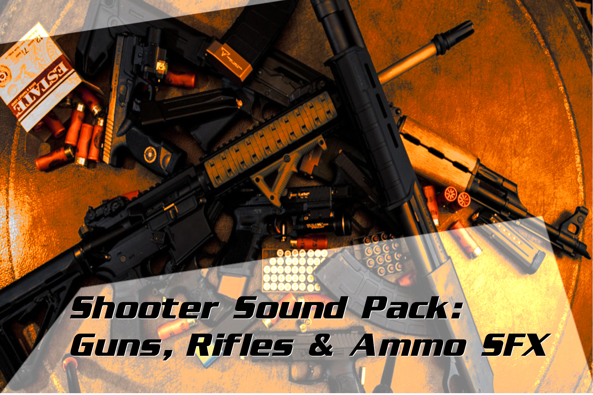 Shooter Sound Pack: Guns, Rifles & Ammo SFX | Weapons Sound FX | Unity ...