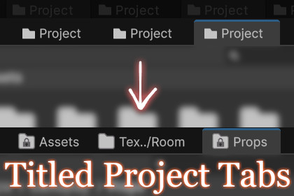 Titled Project Tabs