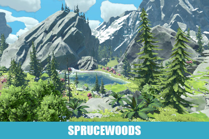 Flexible nature: Sprucewoods