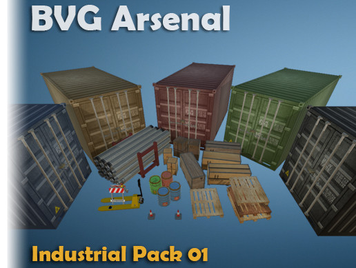 Industrial Pack - HQ | 3D Industrial | Unity Asset Store