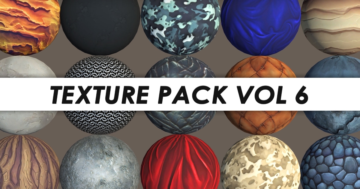 Stylized Textures - Pack Vol 6 | 2D Textures & Materials | Unity Asset ...