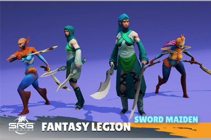 Fantasy Legion - Sword Maiden