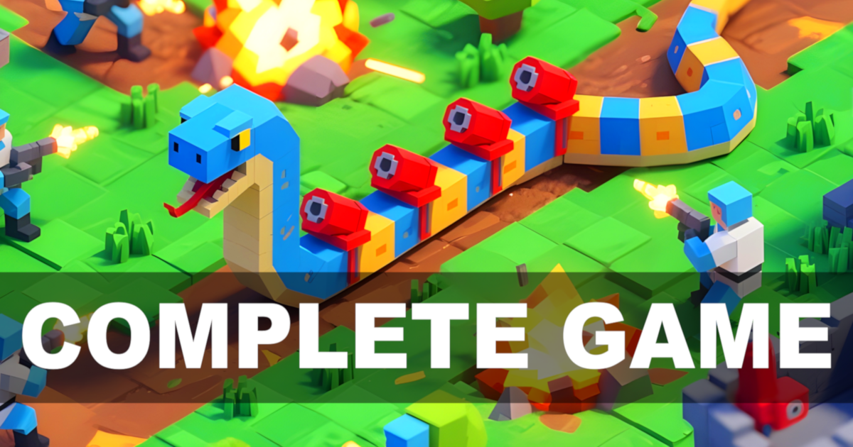 Snakes Game Unity Snake Army Defense - Complete Mobile Game Template | Packs | Unity ...